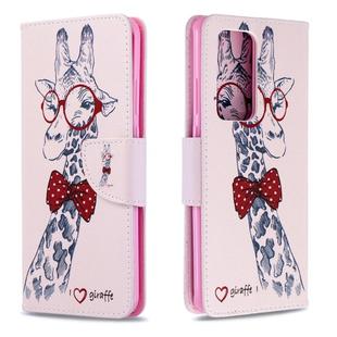 For Huawei P40 Pro Colored Drawing Pattern Horizontal Flip Leather Case with Holder & Card Slots & Wallet(Deer)