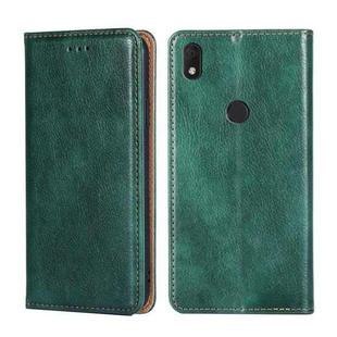 For Alcatel Axel / Lumos Pure Color Magnetic Leather Phone Case(Green)