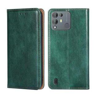 For Blackview A55 Pro Pure Color Magnetic Leather Phone Case(Green)