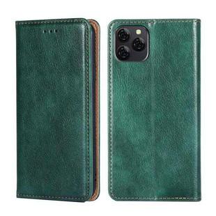 For Blackview A95 Pure Color Magnetic Leather Phone Case(Green)