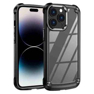 For iPhone 14 Pro Max TPU + PC Lens Protection Phone Case (Black)