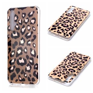 For Huawei nova 5T Plating Marble Pattern Soft TPU Protective Case(Leopard)