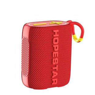 HOPESTAR H54 RGB Light TWS Waterproof Wireless Bluetooth Speaker(Red)