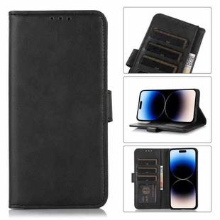 For iPhone 14 Pro Cow Texture Leather Phone Case (Black)