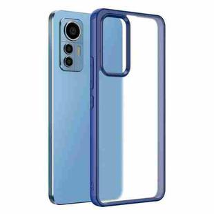 For Xiaomi 12 Lite Four-corner Shockproof TPU + PC Phone Case(Blue)