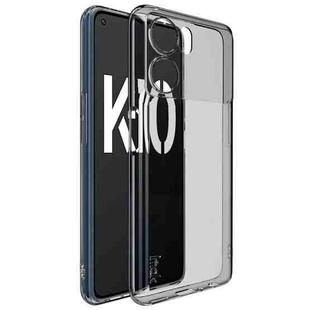 For OPPO  K10 5G China imak UX-5 Series Transparent Shockproof TPU Phone Case(Transparent Black)
