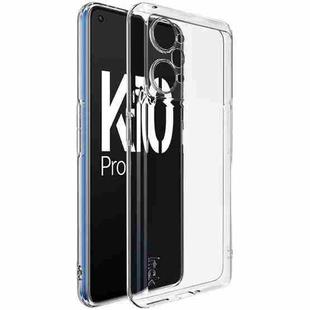 For OPPO K10 Pro 5G imak UX-5 Series Transparent Shockproof TPU Phone Case(Transparent)