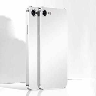 Ultra Thin Electroplated Frosted TPU Phone Case For iPhone SE 2022 / 2020 / 8 / 7(White)