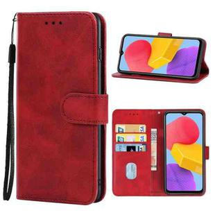 For Samsung Galaxy M13 5G Leather Phone Case(Red)