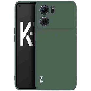 For OPPO K10 5G IMAK UC-4 Series Straight Edge TPU Phone Case(Dark Green)