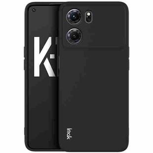 For OPPO K10 5G IMAK UC-4 Series Straight Edge TPU Phone Case(Black)