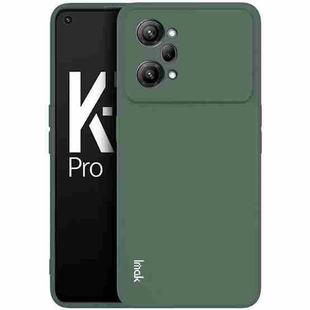 For OPPO K10 Pro 5G IMAK UC-4 Series Straight Edge TPU Phone Case(Dark Green)