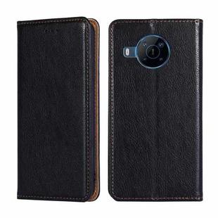 For Nokia X100 Gloss Oil Solid Color Magnetic Flip Leather Phone Case(Black)