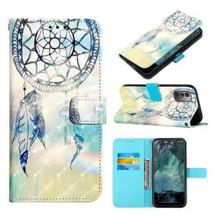 For Nokia G21/G11 3D Painting Horizontal Flip Leather Case(Dream Wind Chimes)