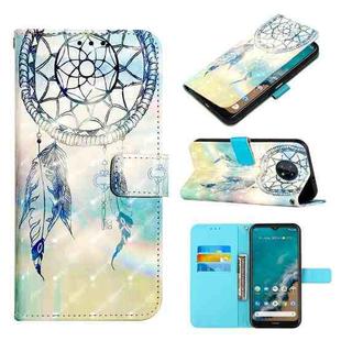 For Nokia G50 3D Painting Horizontal Flip Leather Case(Dream Wind Chimes)