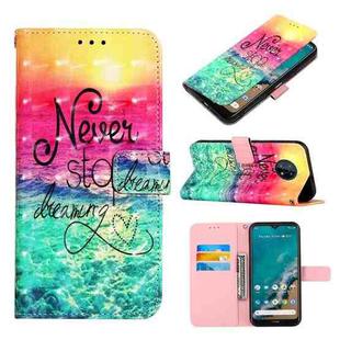 For Nokia G50 3D Painting Horizontal Flip Leather Case(Chasing Dreams)