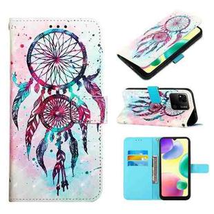 For Xiaomi Redmi 10A 3D Painting Horizontal Flip Leather Case(Color Drop Wind Chimes)