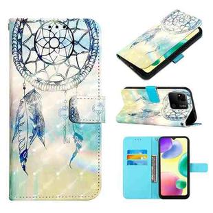 For Xiaomi Redmi 10A 3D Painting Horizontal Flip Leather Case(Dream Wind Chimes)