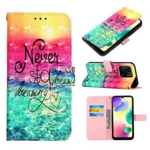 For Xiaomi Redmi 10A 3D Painting Horizontal Flip Leather Case(Chasing Dreams)