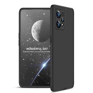 For OPPO Realme 9 Pro+ GKK Three Stage Splicing Full Coverage PC Case(Black)