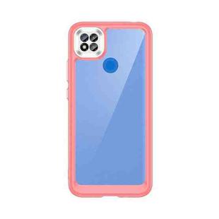 For Xiaomi Poco C31 Colorful Series Acrylic + TPU Phone Case(Red)
