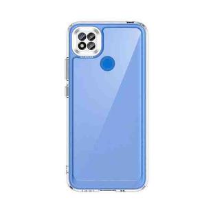 For Xiaomi Poco C31 Colorful Series Acrylic + TPU Phone Case(Transparent)