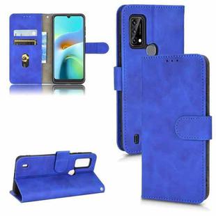 For Blackview A50 Skin Feel Magnetic Flip Leather Phone Case(Blue)