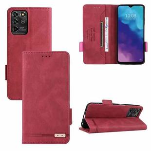 For ZTE Blade V2020/V30 Vita Magnetic Clasp Flip Leather Phone Case(Red)