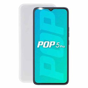 For Tecno Pop 5 Pro TPU Phone Case(Transparent White)