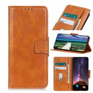 Mirren Crazy Horse Texture Horizontal Flip Leather Phone Case For iPhone 14 Pro Max,Small Quantity Recommended Before iPhone 14 Launching(Brown)