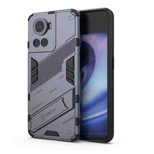 For OnePlus Ace 5G Punk Armor PC + TPU Phone Case with Holder(Grey)