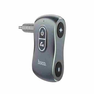 hoco E73 Tourxiang Car AUX Bluetooth Receiver(Metal Grey)