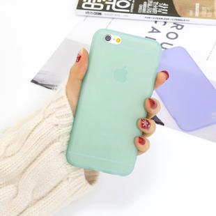 For iPhone 6s Plus / 6 Plus 1.5mm Liquid Emulsion Translucent TPU case(Mint Green)