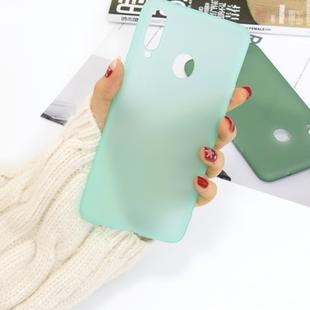 For Galaxy A20s 1.5mm Liquid Emulsion Translucent TPU case(Mint Green)