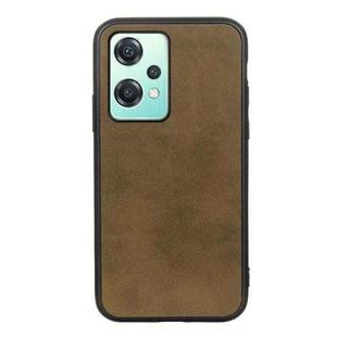 For OnePlus Nord CE 2 Lite 5G Two-color Calf Texture Shockproof Phone Case(Green)