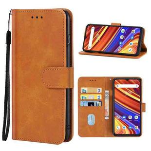 For UMIDIGI Power 7 Leather Phone Case(Brown)