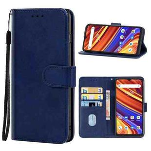 For UMIDIGI Power 7 Leather Phone Case(Blue)