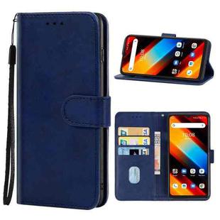 For UMIDIGI Power 7S Leather Phone Case(Blue)
