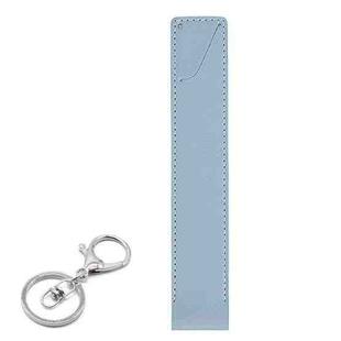PU Leather Shockproof Protective Case with Metal Buckle for Apple Pencil 1 / 2(Sky Blue)