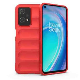 For Realme 9 Pro / Realme V25 5G / Realme 9 5G EU Version Magic Shield TPU + Flannel Phone Case(Red)