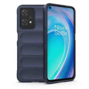 For Realme 9 Pro / Realme V25 5G / Realme 9 5G EU Version Magic Shield TPU + Flannel Phone Case(Dark Blue)