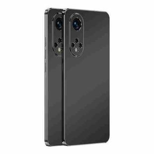 For Honor 50 Ultra Thin Electroplated Frosted TPU Phone Case(Black)
