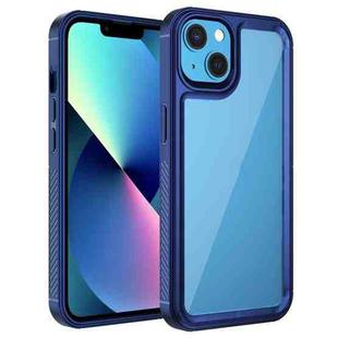 For iPhone 14 Plus Forerunner TPU+PC Phone Case  (Blue)