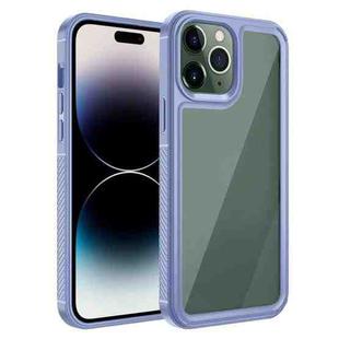 For iPhone 14 Pro Max Forerunner TPU+PC Phone Case (Purple)