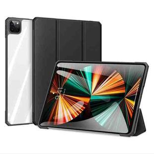 For iPad Pro 12.9 2022/2021/2020/2018 DUX DUCIS Copa Series Smart Leather Tablet Case(Black)