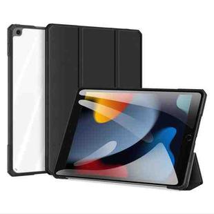 DUX DUCIS Copa Series Smart Leather Tablet Case For iPad 10.2 2021 / 2020 / 2019(Black)