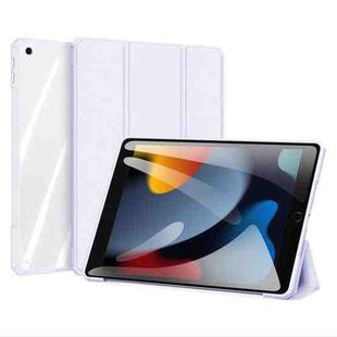 DUX DUCIS Copa Series Smart Leather Tablet Case For iPad 10.2 2021 / 2020 / 2019(Purple)
