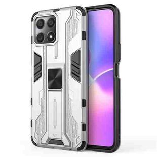 For Honor X30i / Play5T Pro / X8 4G CN Supersonic PC + TPU Holder Phone Case(White)