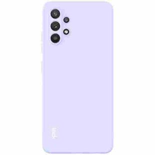 For Samsung Galaxy A32 EU Version IMAK UC-2 Series Shockproof Full Coverage Soft TPU Phone Case(Purple)