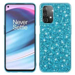 For OnePlus Nord CE 2 Lite 5G Glitter Powder Shockproof TPU Protective Phone Case(Blue)